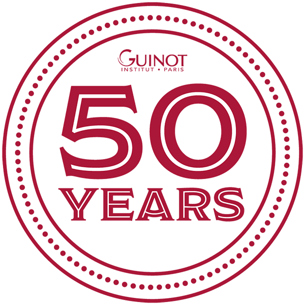 guinot-50-years The logo for Guinot celebrating 50 years